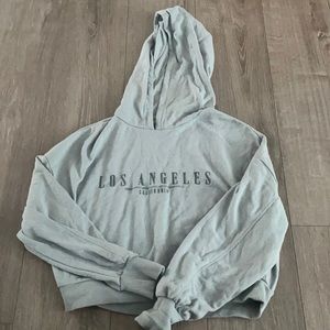 Garage cropped hoodie